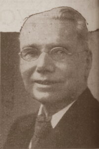 Portrait of Arthur Adcock (1861-1949)