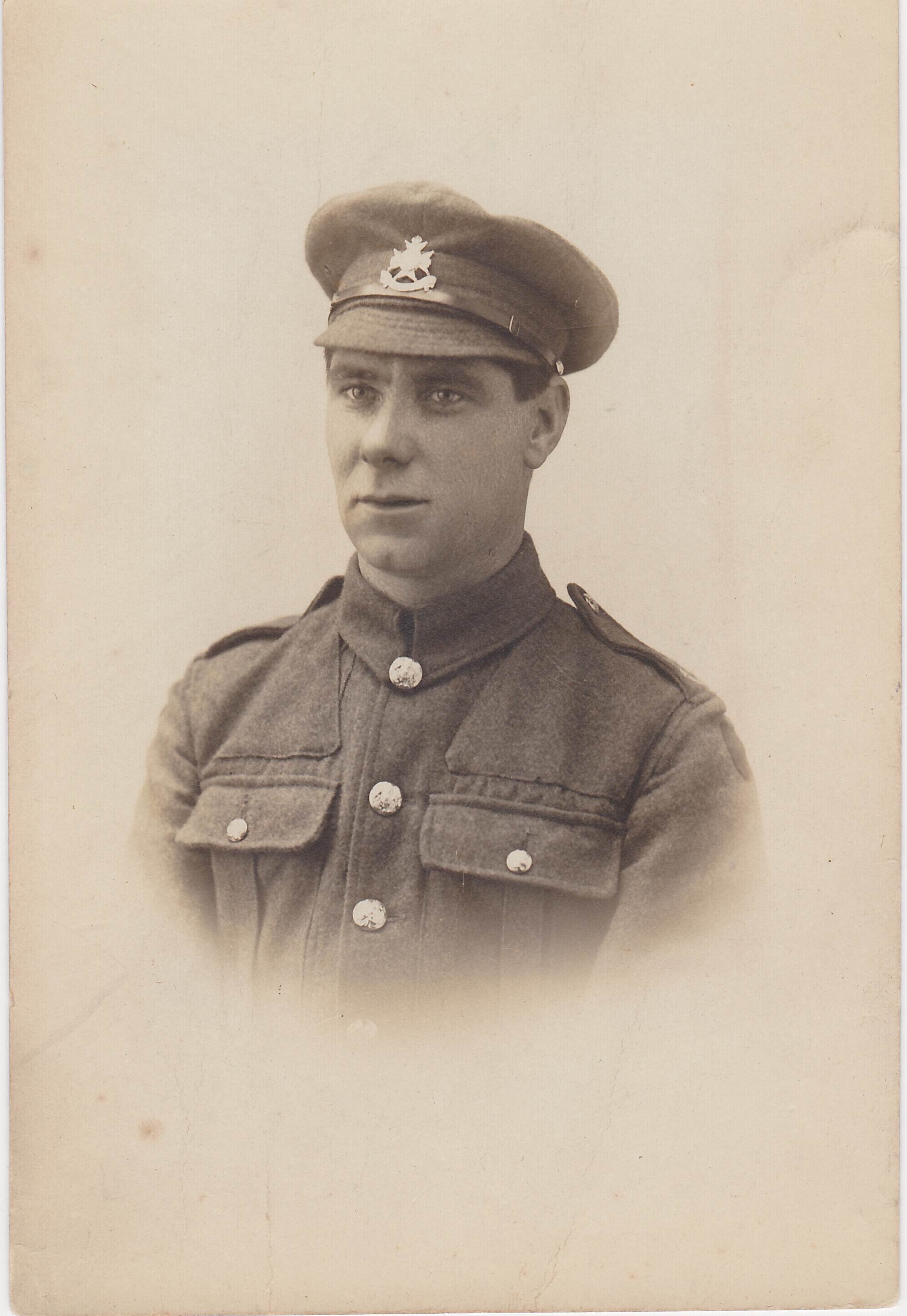 Pte. Arthur Ward, 10th Bn. Notts & Derby Regt. (Sherwood Foresters)